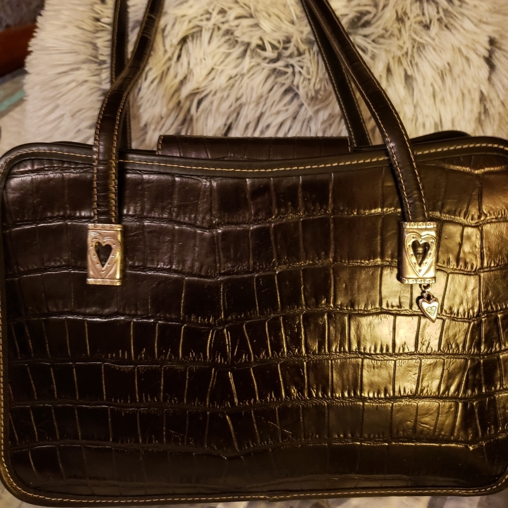 Brighton leather shoulder bag